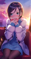 青春，活力，热情，朝气动漫少女，绘画师森倉円作品图片集