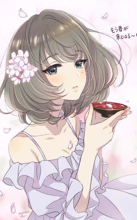 青春，活力，热情，朝气动漫少女，绘画师森倉円作品图片集