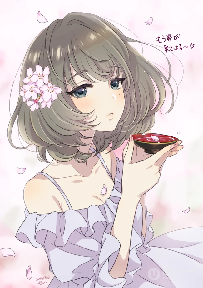 青春，活力，热情，朝气动漫少女，绘画师森倉円作品图片集