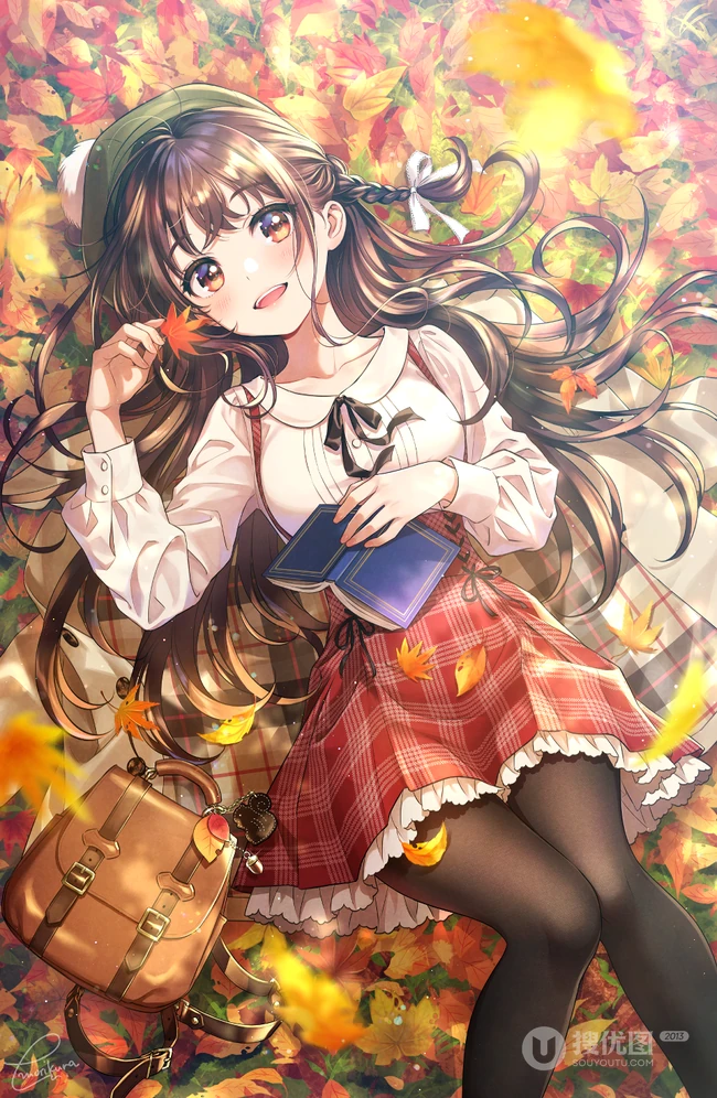 青春，活力，热情，朝气动漫少女，绘画师森倉円作品图片集