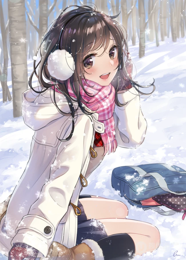 青春，活力，热情，朝气动漫少女，绘画师森倉円作品图片集