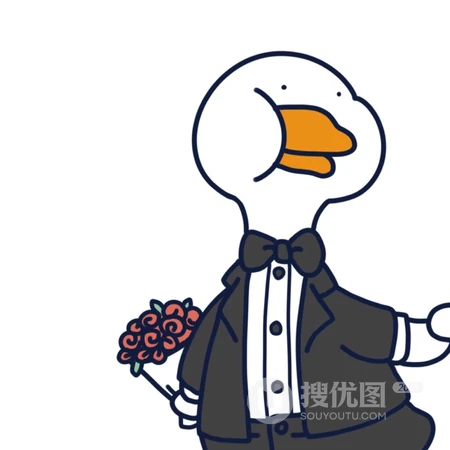 搞笑的漫画至尊宝和紫霞仙子，搞笑的卡通鹅情侣一人一半头像