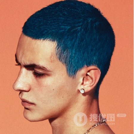 欧美帅气高鼻子男模特头像图片
