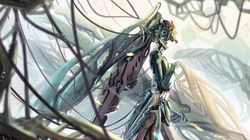 科幻感极强的动漫人物初音炫酷高清壁纸