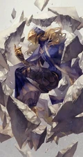 飘逸梦幻水彩风格CG插画美图，日本画师よしおか的作品