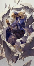 飘逸梦幻水彩风格CG插画美图，日本画师よしおか的作品