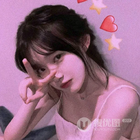 爱打扮的可爱小女生，年轻活力的少女头像