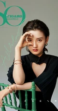 宋祖儿气质杂志图片，宋祖儿多套气质兼可爱服饰杂志封面图片