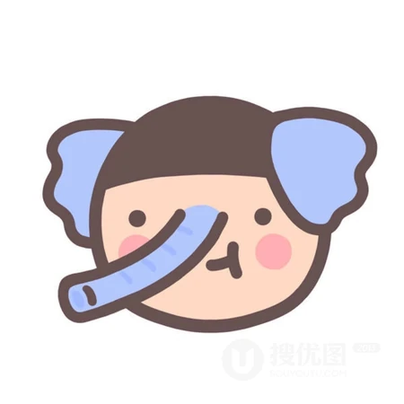手绘可爱的短发齐刘海小女生头像图片