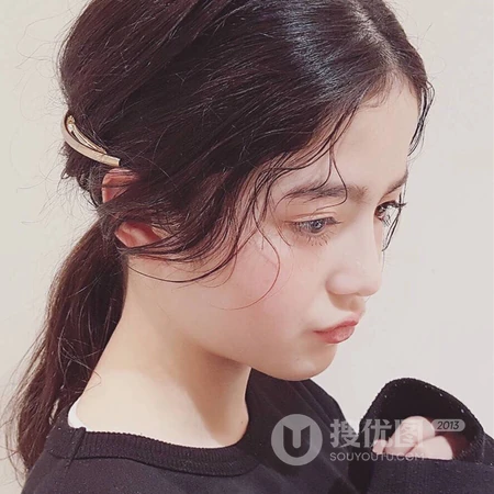 呆萌可爱的少女，爱搞怪的女生头像图片
