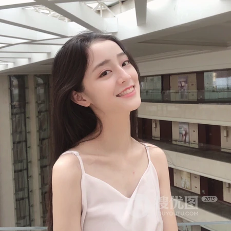 长发知性女生，时尚酷女生头像图片