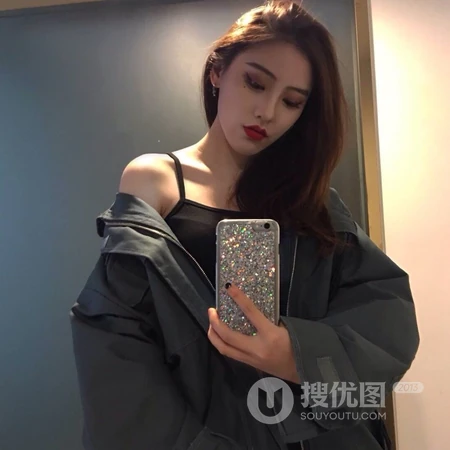 长发知性女生，时尚酷女生头像图片