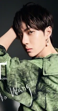 王一博温柔时髦湿发发型登《T Magazine》杂志写真封面图片
