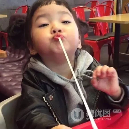 搞笑萌娃吃面条搞笑双排三排四排开黑头像推荐