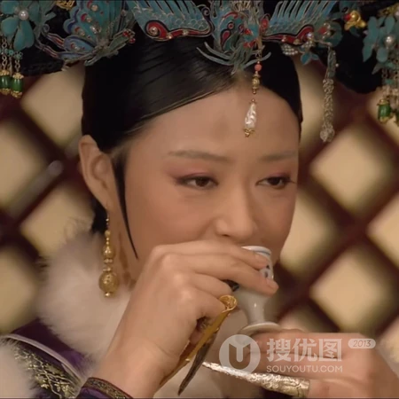甄嬛传后宫娘娘吃茶表情创意王者荣耀五排头像推荐