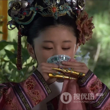 甄嬛传后宫娘娘吃茶表情创意王者荣耀五排头像推荐