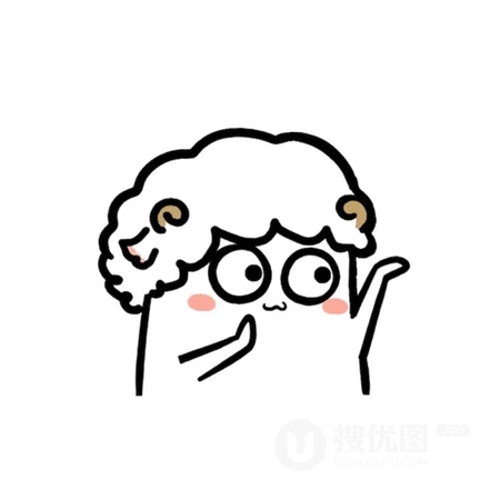简洁的线条手绘卡通人偶可爱情侣头像