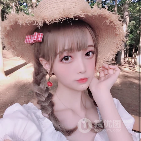 大辫子金发非主流少女头像图片套图