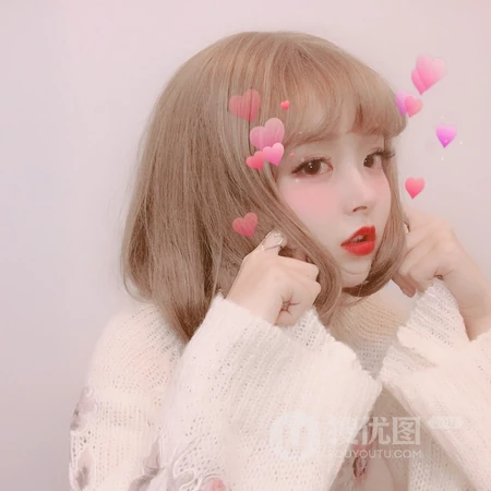 可爱卖萌的小少女，单纯清纯的小女生头像图片
