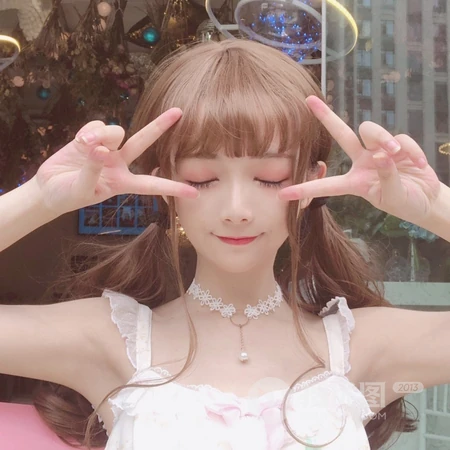 可爱卖萌的小少女，单纯清纯的小女生头像图片