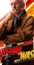 好莱坞漫威电影《蚁人2：黄蜂女现身》高清海报手机壁纸
