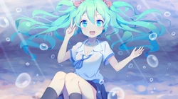 日本虚拟二次元歌手人物初音未来高清壁纸4月11日推荐