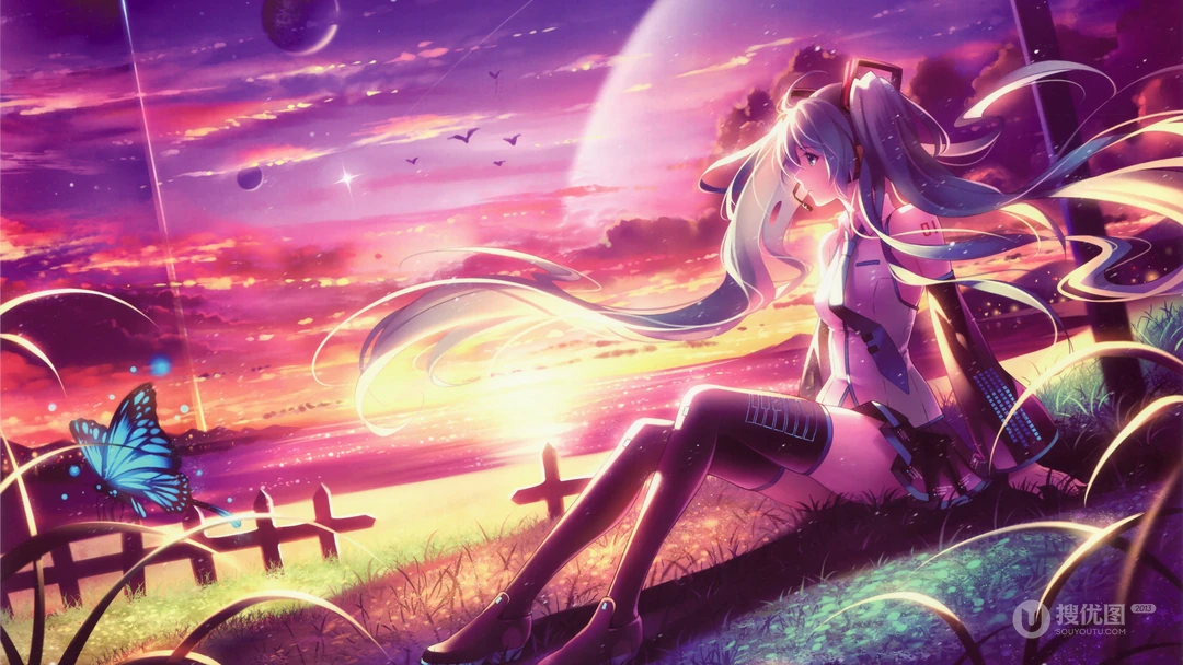 日本虚拟二次元歌手人物初音未来高清壁纸4月11日推荐