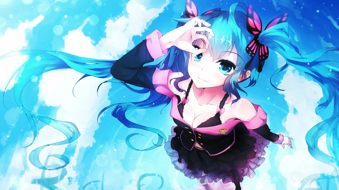 日本虚拟二次元歌手人物初音未来高清壁纸4月11日推荐