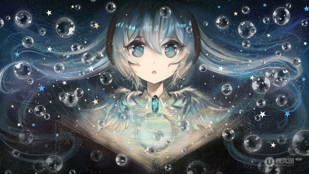 日本虚拟二次元歌手人物初音未来高清壁纸4月11日推荐