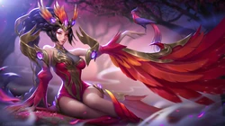 女法师，剑客手绘动漫插画高清电脑壁纸