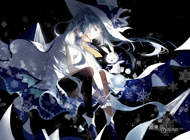 二次元女生初音未来唯美插画图片鉴赏4月11日