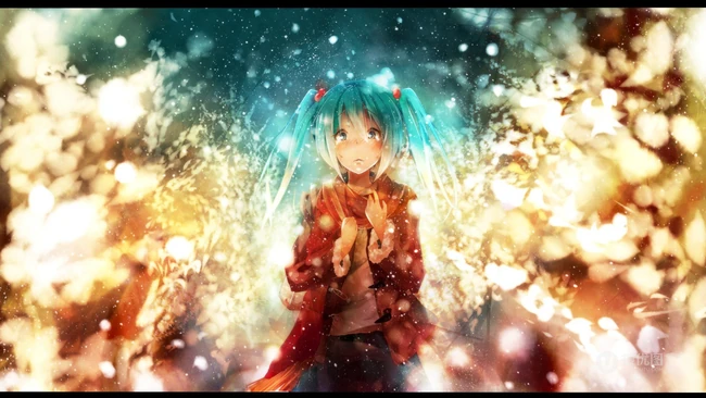 二次元女生初音未来唯美插画图片鉴赏4月11日