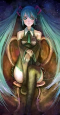 二次元女生初音未来唯美插画图片鉴赏4月11日