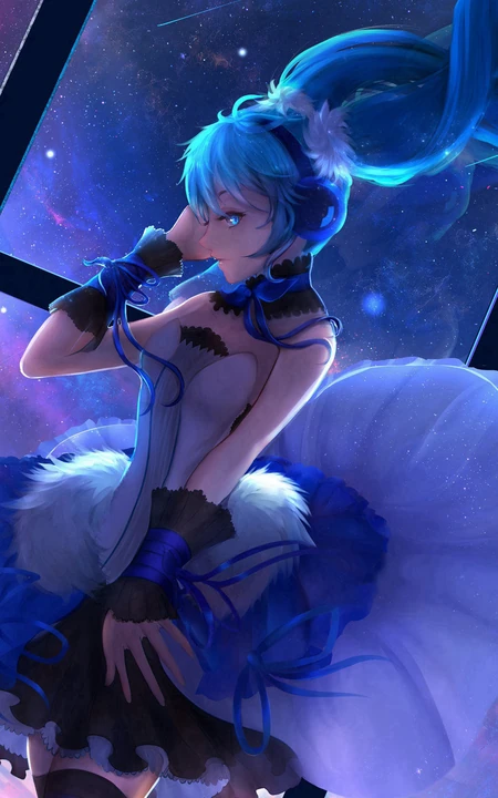 二次元虚拟人物初音未来插画鉴赏4月11日推荐二