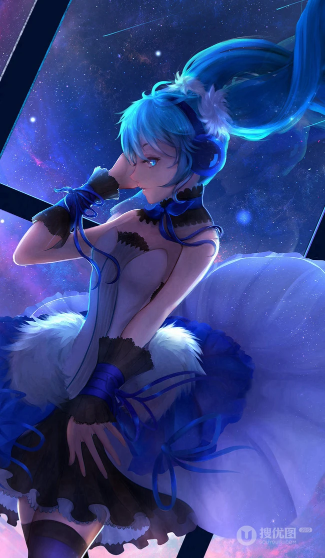 二次元虚拟人物初音未来插画鉴赏4月11日推荐二