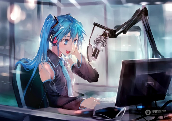 二次元虚拟人物初音未来插画鉴赏4月11日推荐二