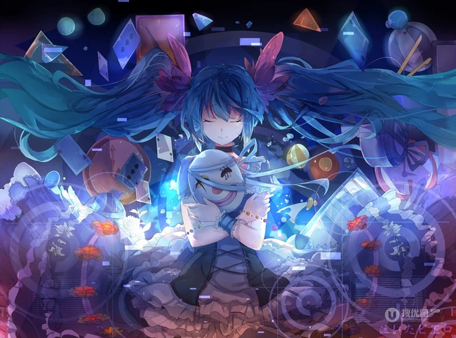 二次元虚拟人物初音未来插画鉴赏4月11日推荐二