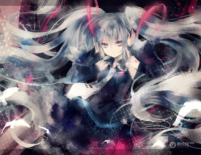 二次元虚拟人物初音未来插画鉴赏4月11日推荐二