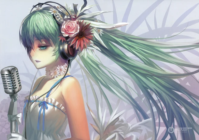 二次元虚拟人物初音未来插画鉴赏4月11日推荐二