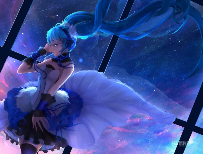 二次元虚拟人物初音未来插画鉴赏4月11日推荐二