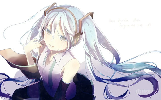 二次元虚拟人物初音未来插画鉴赏4月11日推荐二