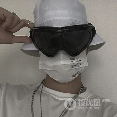 防病毒套装男生，好看搞怪装扮的男生QQ头像图片