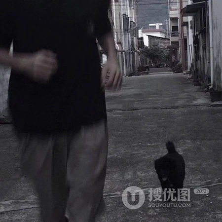 冷酷帅气的男生侧脸头像图片
