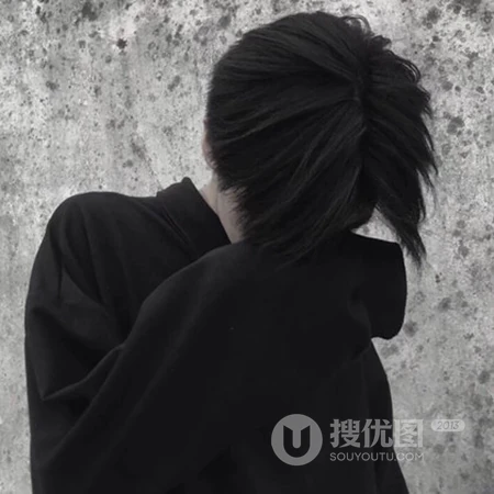 冷酷帅气的男生侧脸头像图片