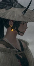 画师ZWGu女武士，侠客插画作品手机壁纸