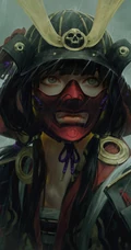 画师ZWGu女武士，侠客插画作品手机壁纸
