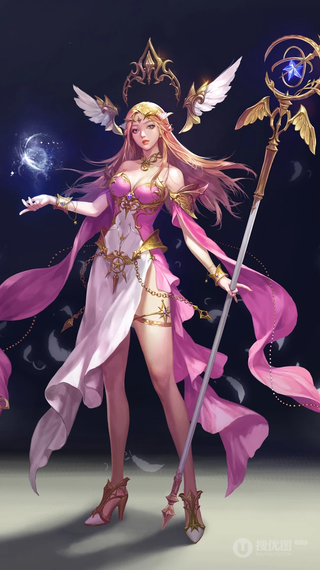 古代帅气女战士，拿剑的美女侠客，法师等CG美女手机壁纸