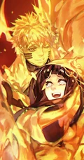 动漫《火影忍者》主角漩涡鸣人高清插画鉴赏