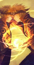 动漫《火影忍者》主角漩涡鸣人高清插画鉴赏