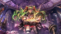 日本动漫虚拟人物初音未来创意炫彩桌面壁纸